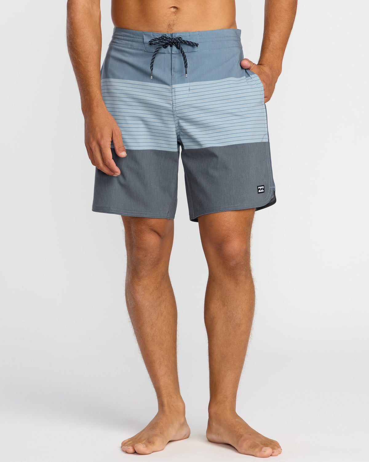 73 Lo Tide 18 Boardshorts - Steel Blue