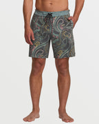 Good Times Lo Tide 18 Boardshorts - Dark Slate