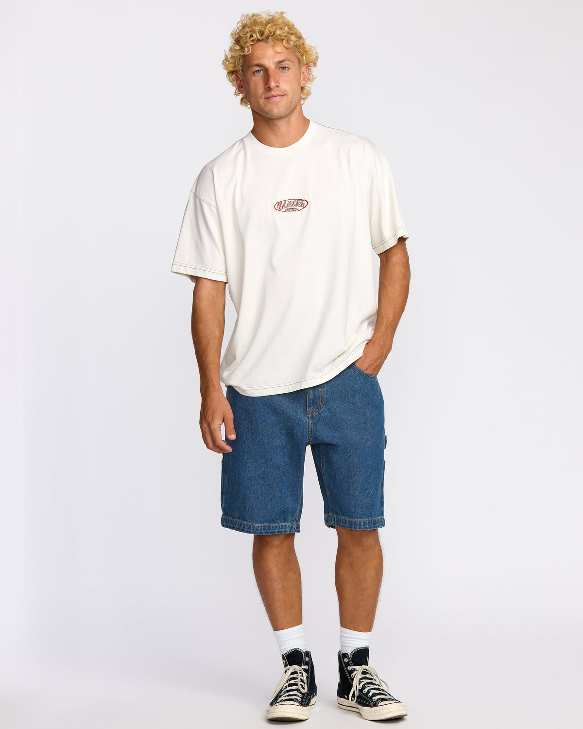 Bad Dog Workwear Shorts - Ocean Wash