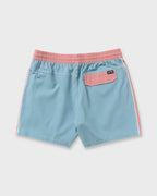 Dbah Panel Laybacks Swim Trunk - Washed Blue