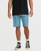 Crossfire Submersible 21 Hybrid Shorts - Glacier Blue