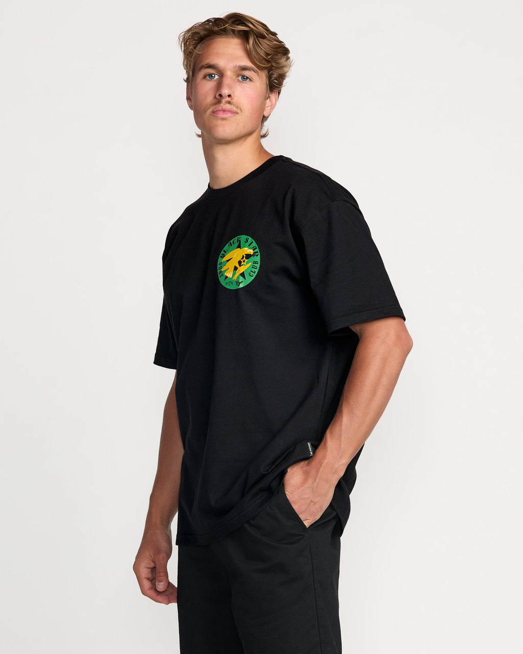 Billabong x Mami Wata Black Star Regular Tee - Black