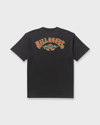 Rose Arch Regular Short Sleeve T-Shirt - Washed Black