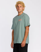 Morning Haze Regular Short Sleeve T-Shirt - Mineral Blue