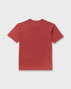 The Label Garage Regular Short Sleeve T-Shirt - Burnt Red