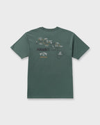 Surf Tour Hi Premium Short Sleeve T-Shirt - Dark Slate
