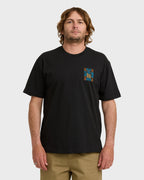 Solar Regular Short Sleeve T-Shirt - Washed Black