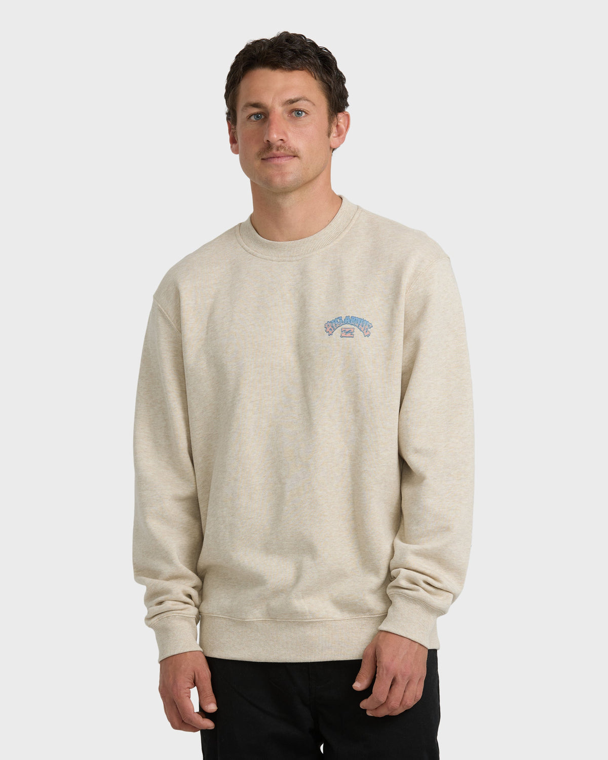 Short Sands Crewneck Sweatshirt - Bone Heather