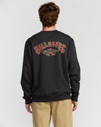 Short Sands Crewneck Sweatshirt - Washed Black