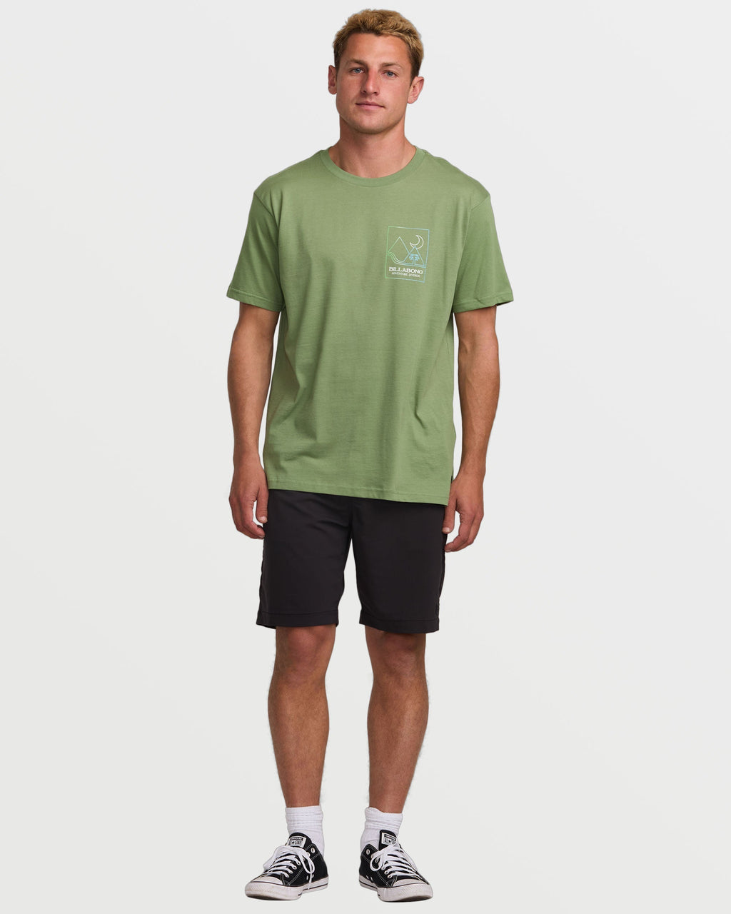 Night Park A/Div Tee - Moss