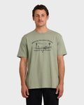 A/Div Scenic Route Short Sleeve T-Shirt - Seagrass