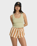 Low Tide Shorts - Caramel Cafe