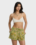 Wanderer Print Shorts - Cedar
