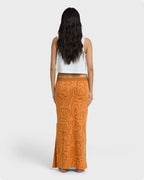 Vacation Dreams Skirt - Tangerine