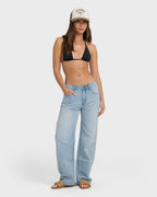 Shifter Straight Leg Pants - Blue Glass