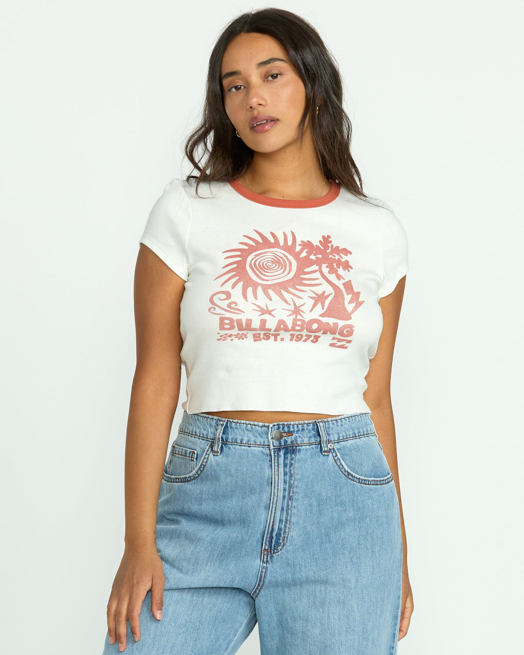 Electric Feeling Tee - Salt Crystal