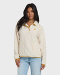 Streamer Half Snap Sherpa Fleece Pullover - Whitecap