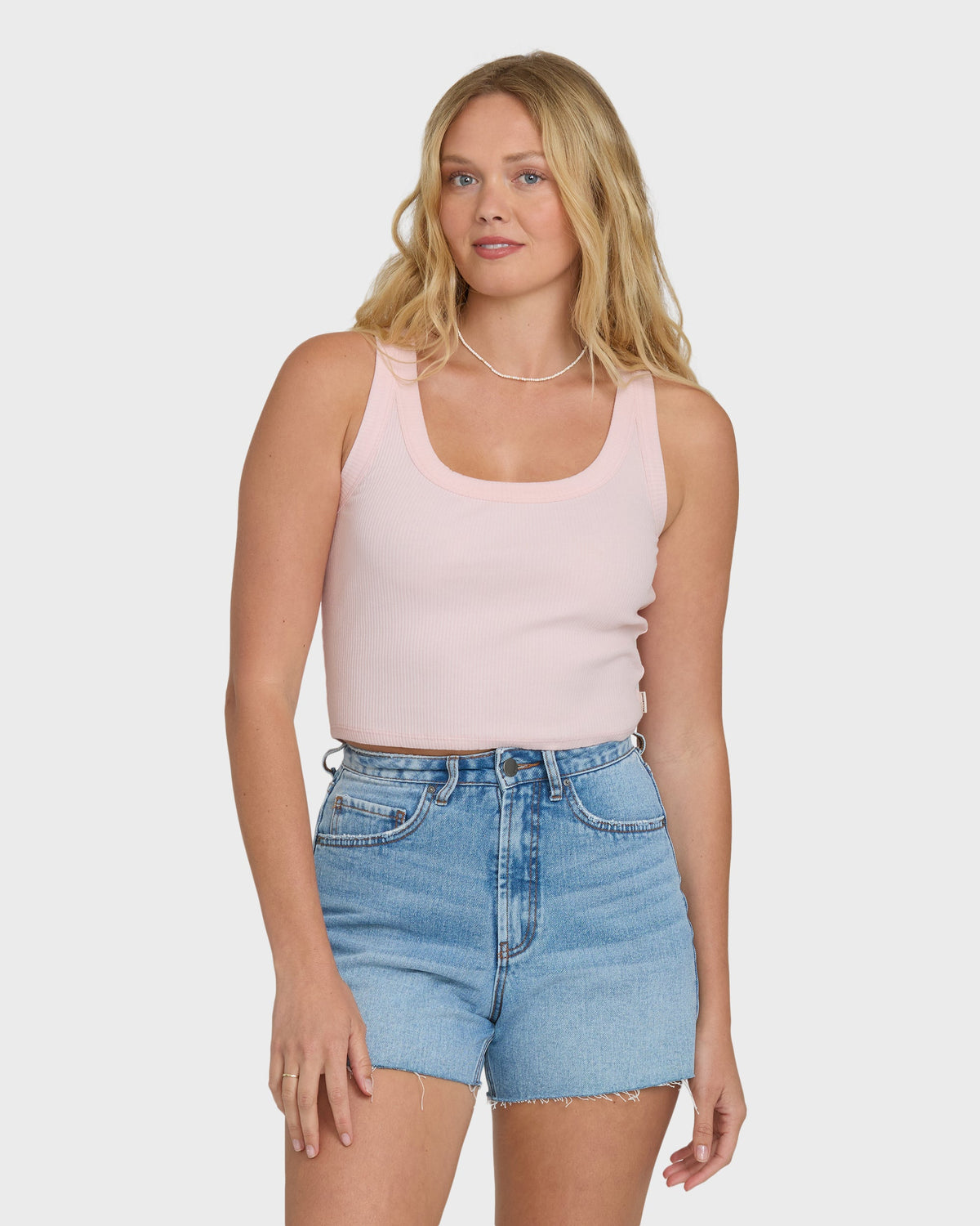 Rerun Tank Top - Rosewater