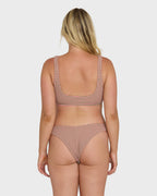 Summer Hawaii V Hike Bikini Bottoms - Cedar