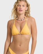 Crinkle Crush Triangle Bikini Top - Sundress