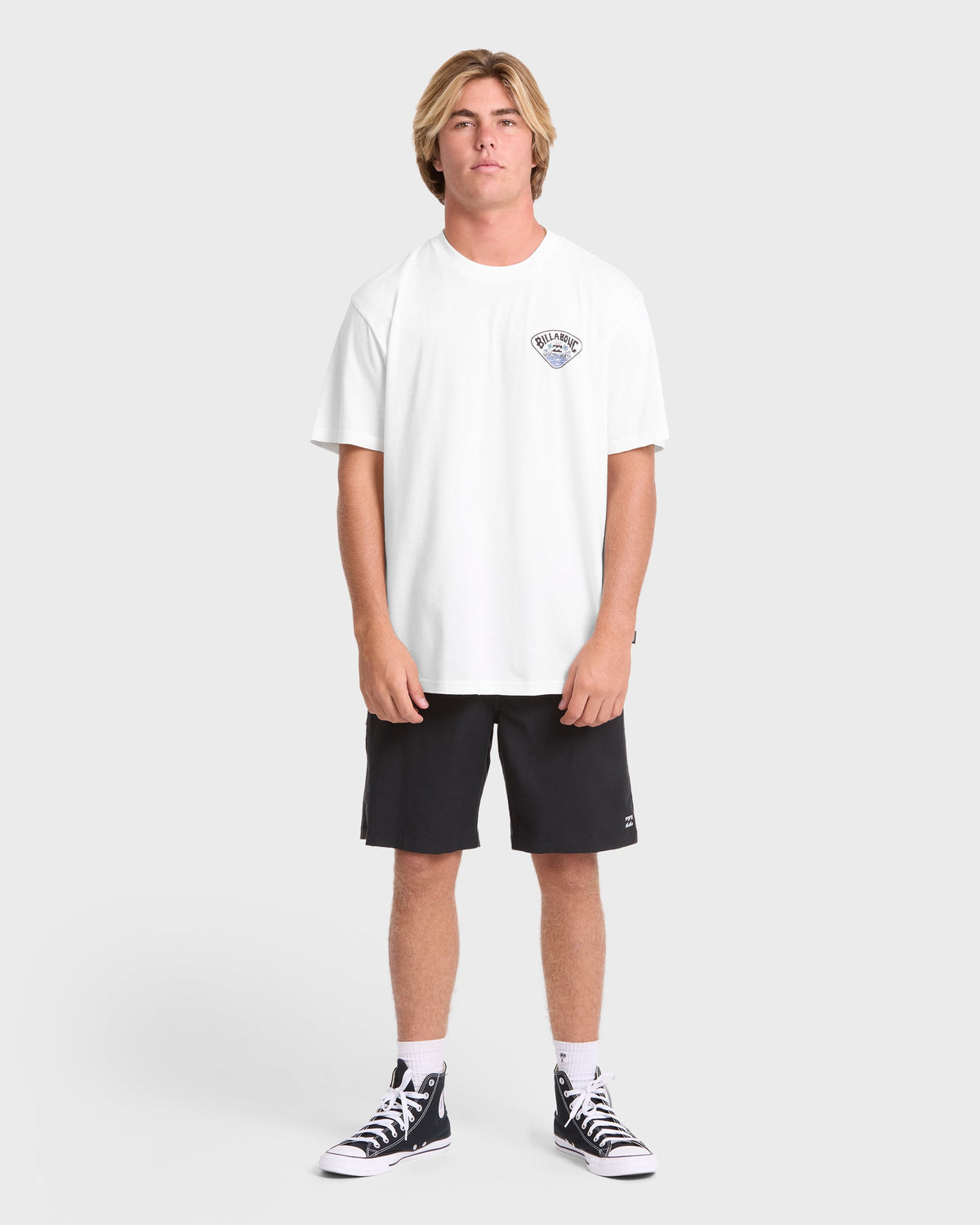 Scenic Arch Adventure Division Premium Short Sleeve Knit T-Shirt - Off White
