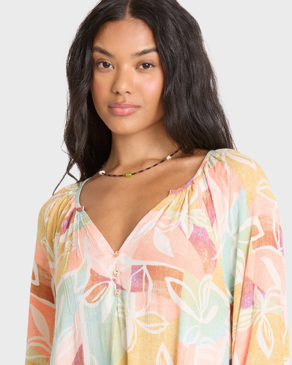 Sweet Dreamer Mini Dress - Orange Multi