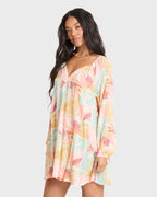 Sweet Dreamer Mini Dress - Orange Multi